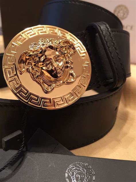 fake white and gold versace belt|authentic versace belt.